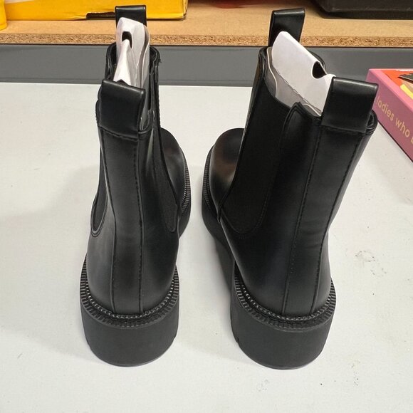 A New Day  Women's Demi Chelsea Boots Black Size 6.5 - Picture 4 of 10